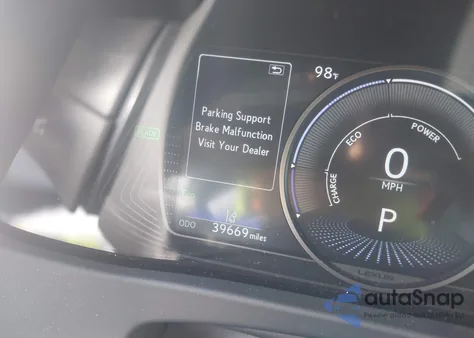 2021 Lexus Ux 250H из США, поврежденный, VIN JTHP9JBHXM2046277